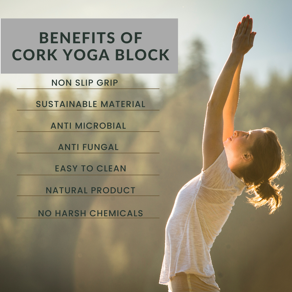 Cork yoga blocks